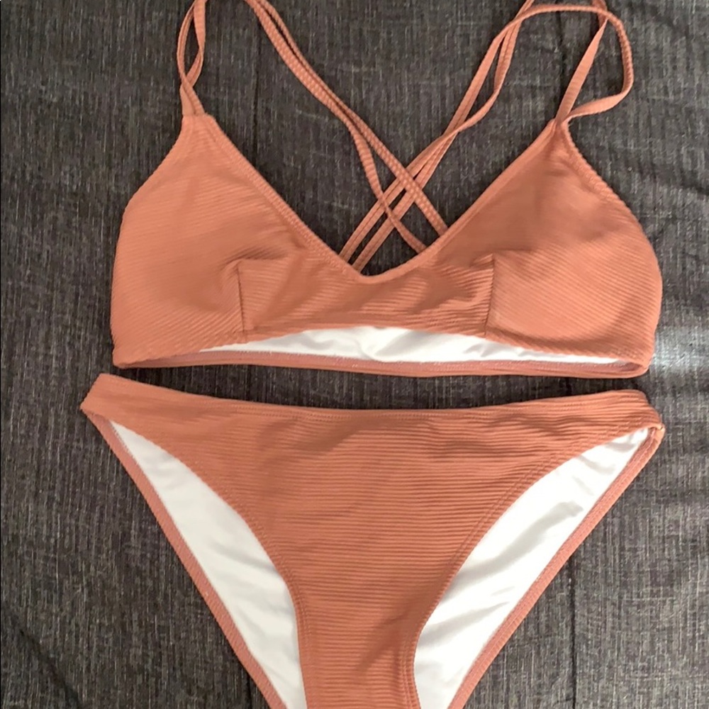 Pink bikini